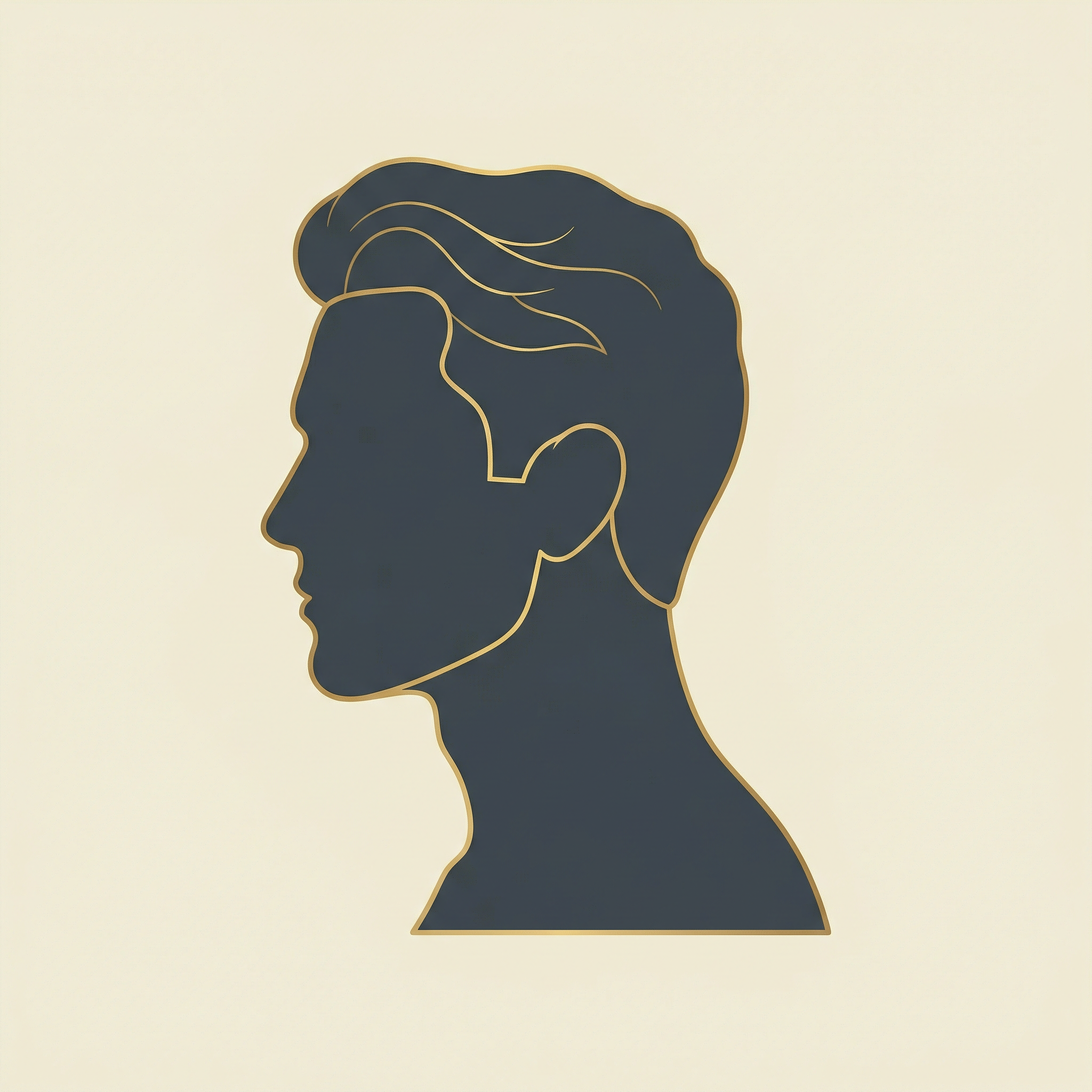 Výsledek – přirozený růst vousů u muže