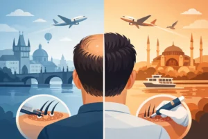 Transplantace vlasů Praha nebo Istanbul?