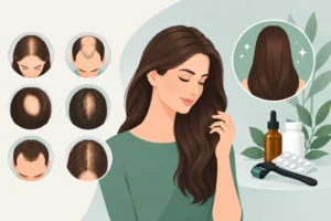 Typy vlasové alopecie a správná léčba vlasů